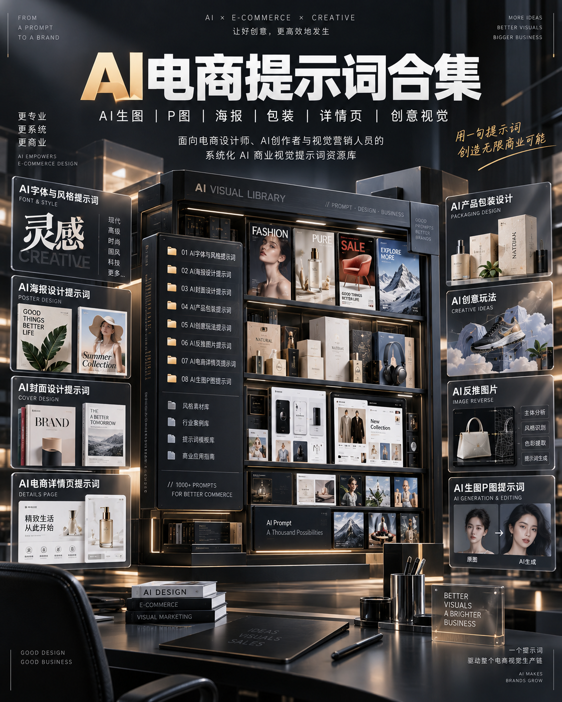 AI电商提示词合集